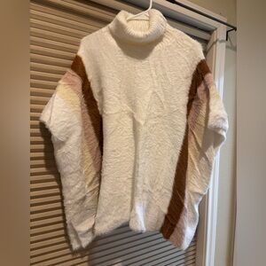 Women’s poncho sweater